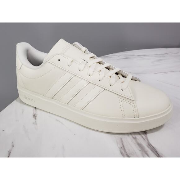 NEW ADIDAS JI0945 GRAND COURT‎ 2.0.-MENS SIZE 10.5 - OFF WHITE main image 5